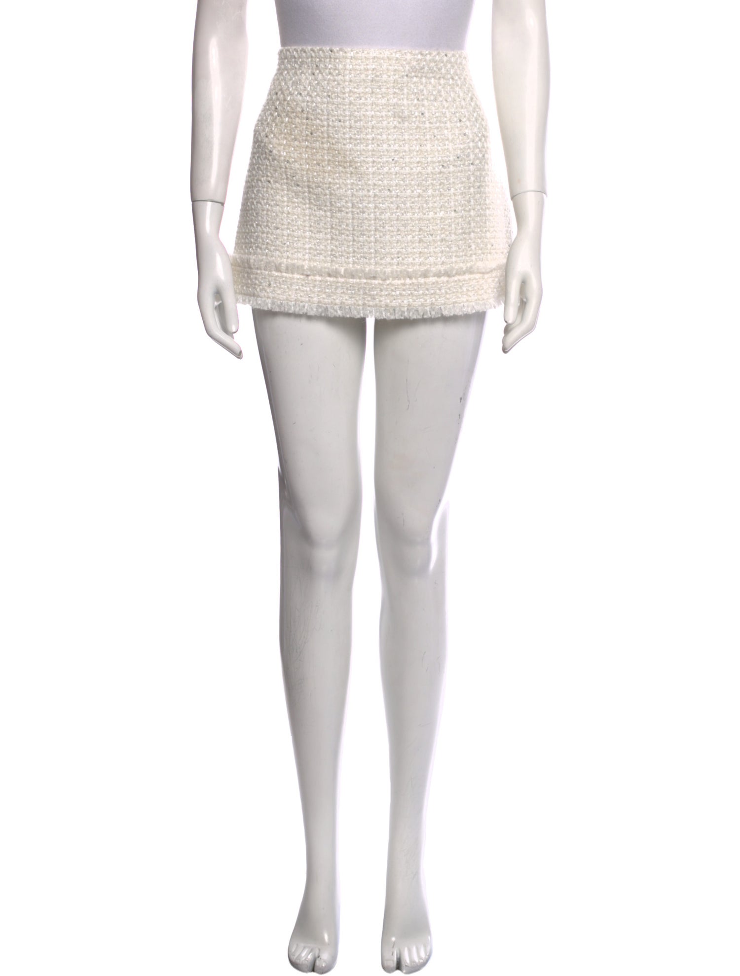 Alice + Olivia Sequin Embellishments Mini Skirt